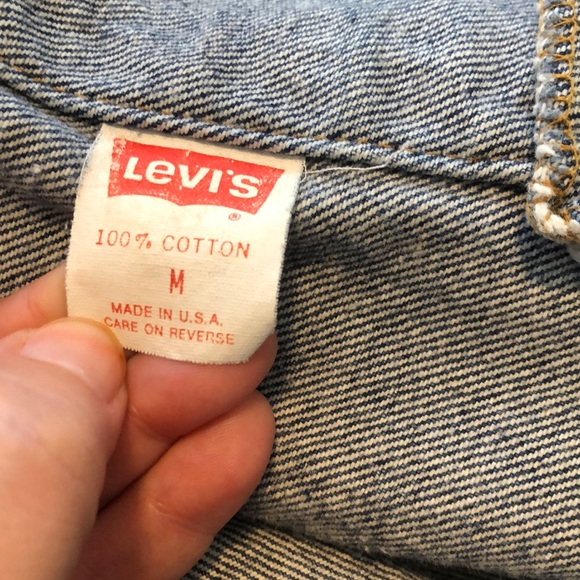 Levi’s Vintage Denim Trucker Jacket Type 3 Men’s Size M - Picture 3 of 16